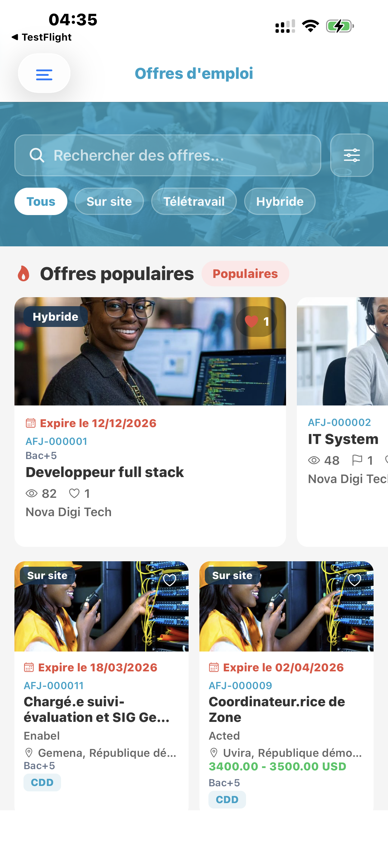 AFRIJOB — aperçu 1